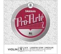 D'Addario Bowed Corde seule (Mi) avec filet en aluminium pour violon D'Addario Pro-Arte, manche 4/4, tension Medium