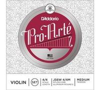 D'Addario J56W 4/4M - Jeu de cordes avec corde de Ré à filet violon Pro-Arte, manche 4/4, Medium