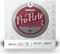 Accessoire Cordes d'orchestre D'Addario J59 4/4M - Jeu de cordes violoncelle Pro-Arte, manche 4/4, Medium