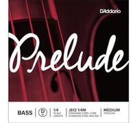 Accessoire Cordes d'orchestre D'Addario J612 1/4M - Corde seule (Ré) contrebasse Prelude, manche 1/4, Medium
