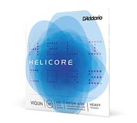 D'Addario – Jeu de cordes pour violon H310W 4/4H Helicore Heavy – corde de Mi à filet