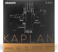 D'Addario Cordes de violon Kaplan Amo KA310 4/4M - Jeu complet, tension moyenne