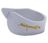 D'Addario National Celluloid Thumb Picks, Large White - 4 pack