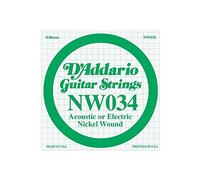 Corde au détail D'addario NW034 - guitare électrique - Filet rond 034