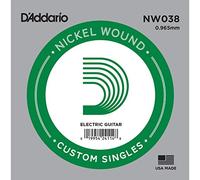 D'Addario Corde au détail NW038 pour guitare électrique filet rond calibre .038