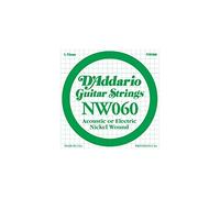 D'Addario NW060 Corde seule avec filet en nickel pour guitare électrique Calibre .060