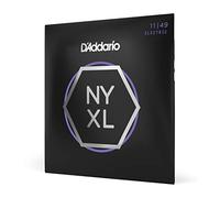 D'Addario NYXL1149 Cordes Guitare Électrique Medium 11-49 | Cordes NYXL pour guitare électrique offrant stabilité d’accord, résistance accrue, dynamique et son brillant.
