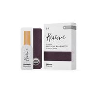 D'Addario Organic Reserve Classic Feuilles pour Allemand Clarinettes, Force 2,0