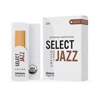 D'Addario - Anches pour saxophone soprano - Organic Select Jazz non limées - 3M (coupe US)