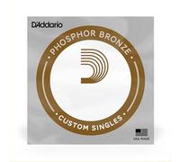 D'Addario PB070 Corde seule avec filet de bronze phosphoreux pour guitare acoustique Calibre .070