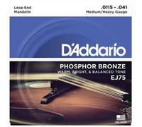 D'Addario Phosphor Bronze EJ75 11,5-41 - Jeu de cordes Mandoline