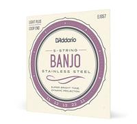 D'Addario Jeu de cordes Banjo EJS57 Custom Médium 11-22 5 cordes