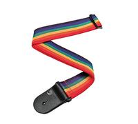 Planet Waves PWS111 - Sangle de guitare en polypropylène, coloris arc-en-ciel