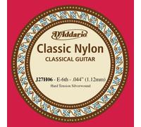 D'Addario Pro-Arte J27H06 Sixième Corde seule en nylon pour guitare classique Dur