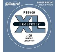 D'Addario Corde pour guitare basse ProSteels PSB105 – Longue, calibre .105