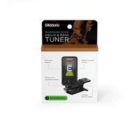 D'Addario Accordeur PW-CT-28 Eclipse rechargeable pour violoncelle/contrebasse