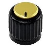 D'Addario PW-LNL-01BG - LokNob grand format - noir/or G