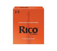 D'Addario – Anches pour saxophone soprano RIA1025 – Force 2,5 – Boîte de 10