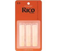 D'Addario Rico Anches pour clarinette Sib Orange 2.5 x3