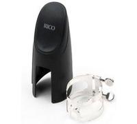 D'Addario - Rico Ligature H et COUVRE-bec Clarinette Basse Argente Ligatures clarinette basse