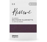 D'Addario - Rico Organic Reserve Classic 2,5 - Clar Allemande Anches clarinette Sib