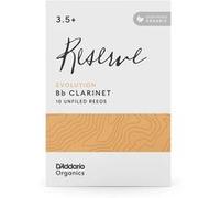D'Addario Anches pour clarinette Sib Organique Reserve Evolution Roseau biologique 3,5+ Paquet de 10