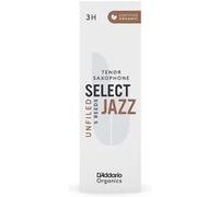 D'Addario Anches pour saxophone ténor Organic Select Jazz 3H Coupe US