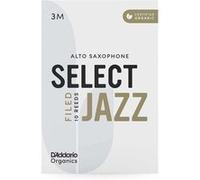 D'Addario – Anches pour saxophone alto Organic Select Jazz 3M – Coupe FR