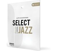 Anches pour saxophone alto D'Addario Organic Select Jazz, coupe à la française, force 3 Soft, emballages individuels (pack de 3)