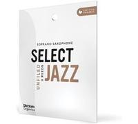 D'Addario Anches sax soprano Rico Organic Select Jazz non limées Coupe américaine Force 2 Pack 3