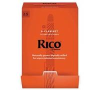 RCA0125-B50 - Anches Clarinette Sib Rico 2.5 (PACK 50) Anches clarinette Sib