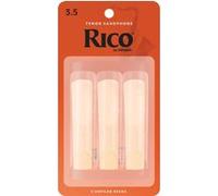 D'Addario Rico - Anches saxophone ténor RKA0335 - Force 3.5 - Pack de 3