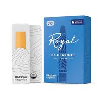 D'Addario Anches pour clarinette si bémol Rico Royal Force 2.0 Boîte de 10