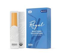 D'Addario Anches Rico Royal pour saxophone baryton Force 2.5 – Pack de 10