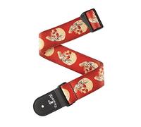 D'Addario Sangle pour guitare Alchemy, Live Life Skull