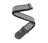 D'addario sangle de guitare tissée d'addario, check mate