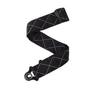 D'Addario - Sangle autobloquante pour guitare 50BAL02 - nylon, rayures grises