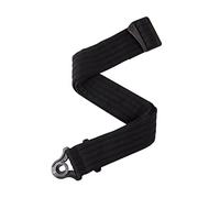D'Addario Sangle de guitare Auto Lock — Rembourrée noire rayée