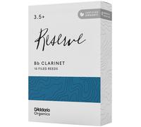 D'Addario – Anches pour clarinette Organic Reserve 3,5+ – Roseau biologique – Paquet de 10