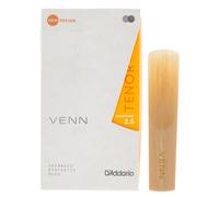 D'Addario VENN G2 Synthetic Tenor Sax Reeds - Anches de saxophone ténor avec construction synthétique avancée de fibres polymères, résine, canne naturelle - Résistance 25