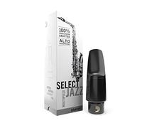 D'Addario Bec pour saxophone alto Select Jazz MJS-D6M 6M Noir