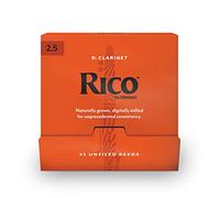 Rico by D'Addario - Lot de 25 anches pour clarinette en si bémol - 2,5