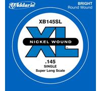 D'Addario Corde de basse XB145 Nickel Wound Super Long Scale Calibre .145 à l'unité