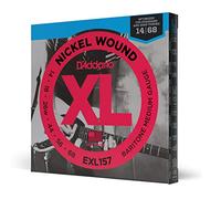 D'Addario – Jeu de cordes guitare électrique EXL157 – Nickel Wound Baryton Medium 14-68
