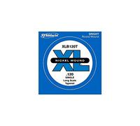 D'Addario Corde basse XB120T – diapason long .120 – filet nickel sans surfilage – corde seule