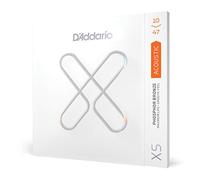 D'Addario XS Acoustic Guitar Strings, Phosphor Bronze, Extra Light, 10-47 | Les cordes XS Phosphor Bronze offrent une durée de vie maximale, un toucher doux et un accord stable.