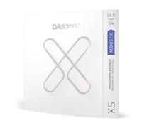 Cordes de guitare D'Addario - Cordes de guitare acoustique XS avec revêtement en bronze phosphoreux - XSAPB12554 - Pour guitares à 6 cordes - 12,5-54, Light Plus