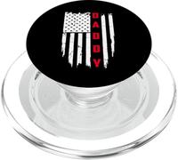 Daddy American Flag Patriotic Funny Fathers Day PopSockets PopGrip pour MagSafe