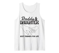 Daddy and Daughter Best Friends for Life Fête des pères Débardeur