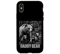 Daddy Bear Family - Cadeau de fête des pères Assorti pour Homme Coque pour iPhone X/XS
